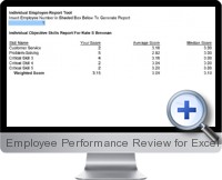 Employee Performance Review screenshot