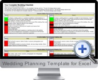 Wedding Planning Template screenshot