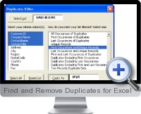Find and Remove Duplicates screenshot