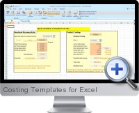 Costing Templates screenshot