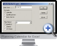 Planning Calendar screenshot