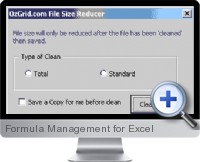 Formula Management screenshot