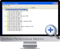 Portfolio Performance Metrics screenshot