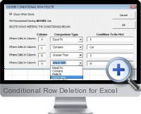 Conditional Row Deletion screenshot