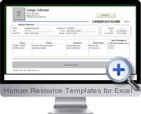 Human Resource Templates screenshot