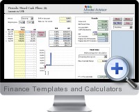 Finance Templates and Calculators screenshot