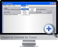 Import to Outlook screenshot