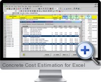 Concrete Cost Estimation screenshot