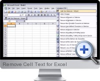Remove Cell Text screenshot