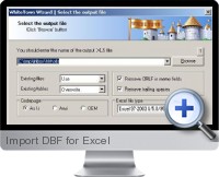 Import DBF screenshot