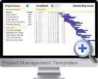 Project Management Templates screenshot