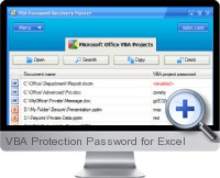 VBA Protection Password screenshot