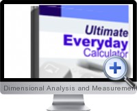 Dimensional Analysis and Measurement screenshot