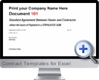 Contract Templates screenshot