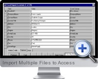 Import Multiple Files to Access screenshot