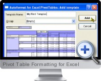 Pivot Table Formatting screenshot