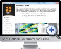 Shift Pattern Calculator screenshot