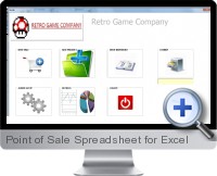 Point of Sale Spreadsheet screenshot