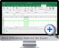 Work Efficiency Add-ins screenshot