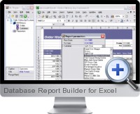 Database Report Builder screenshot